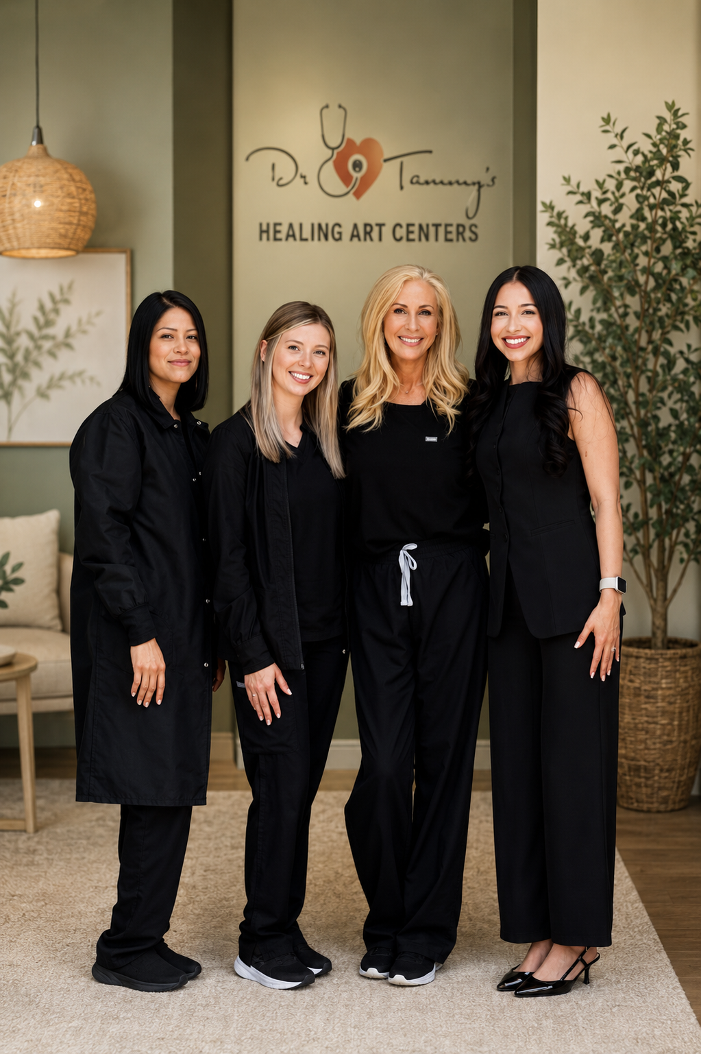 Dr. Tammy Tucker with the Healing Art Centers care team